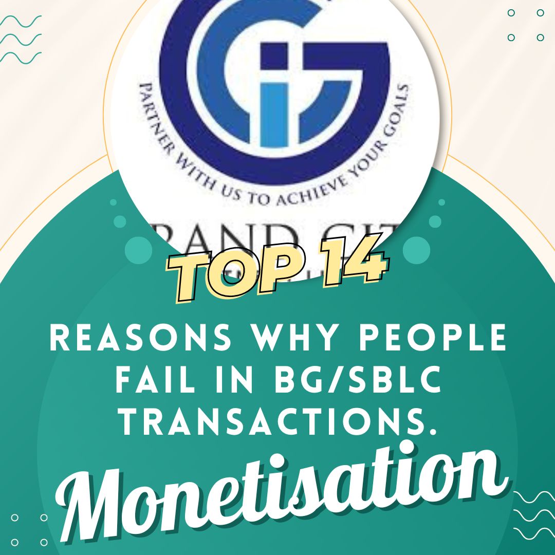 These are the top 14 Reasons Why People Fail in BGSBLC Transactions.